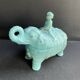 Butter dish – Blue opaline – Vallérysthal