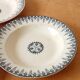 Three soup plates in Terre de fer, Sarreguemines, Algiers