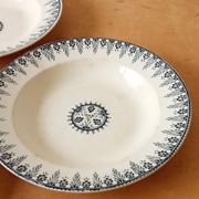 Three soup plates in Terre de fer, Sarreguemines, Algiers