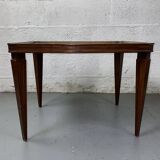 Rectangular coffee table from the 40s mirror