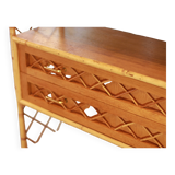Bamboo display shelf