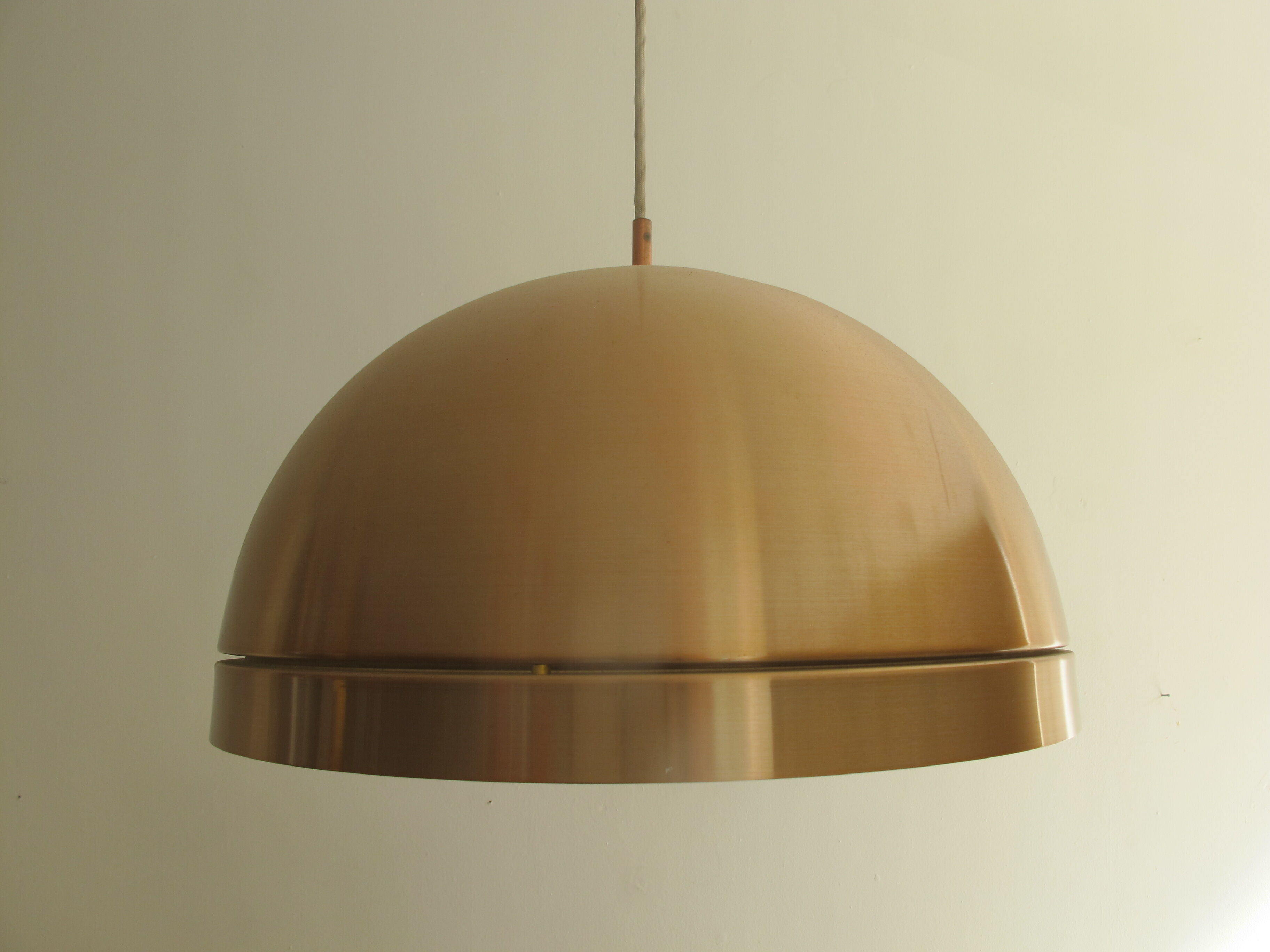 Lamp brass curved by Svend Middelboe
