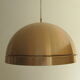 Lampe en cuivre bombée par Svend Middelboe