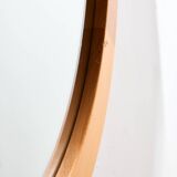 Miroir encadré en hêtre par Aksel Kjersgaard