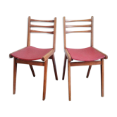 Pair of bridge chairs