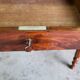 SMALL WRITING DESK WITH 1 DRAWER IN MAHOGANY