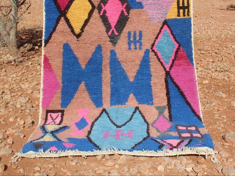 Handmade Moroccan rug 250cm x 150cm