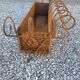 Wrought iron wall planter