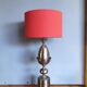 Lampe de table "Œuf" vintage en métal brossé style Maison Barbier