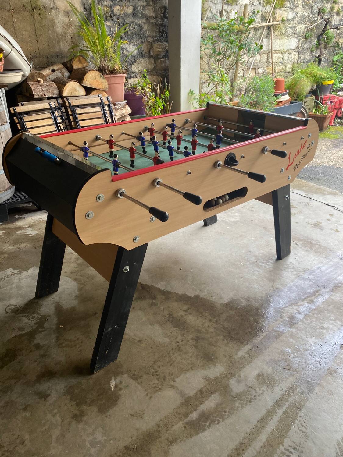 Table football Leader René Pierre