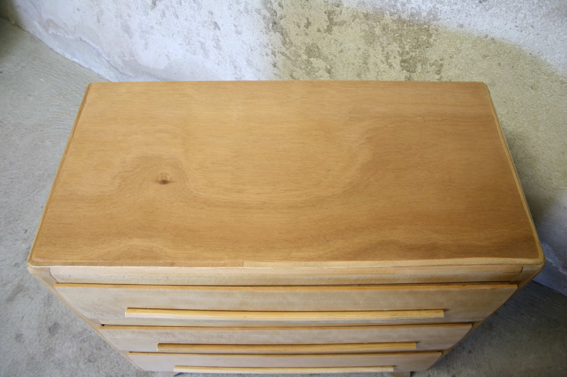 Commode vintage bois brut
