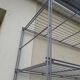 Metal shelf 6 H 210 cm grids