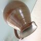 Pitcher ball in varnished beige cermic 60/70 years