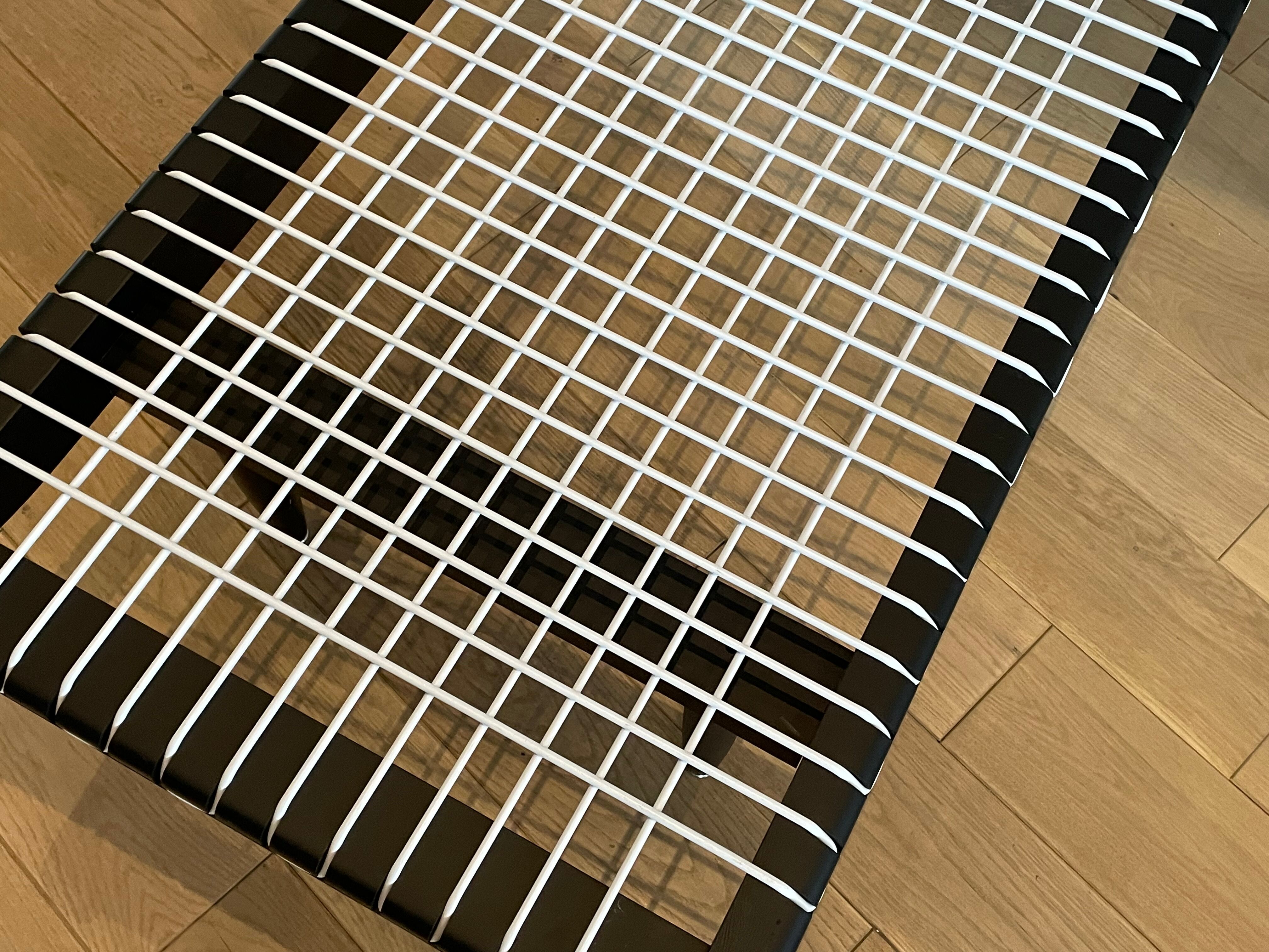 Black lacquered coffee table by Georges Tigien,1960s