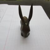 Rabbit-shaped brass paper press
