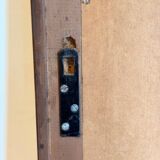 Scandinavian teak full-length mirror from the 1960s.