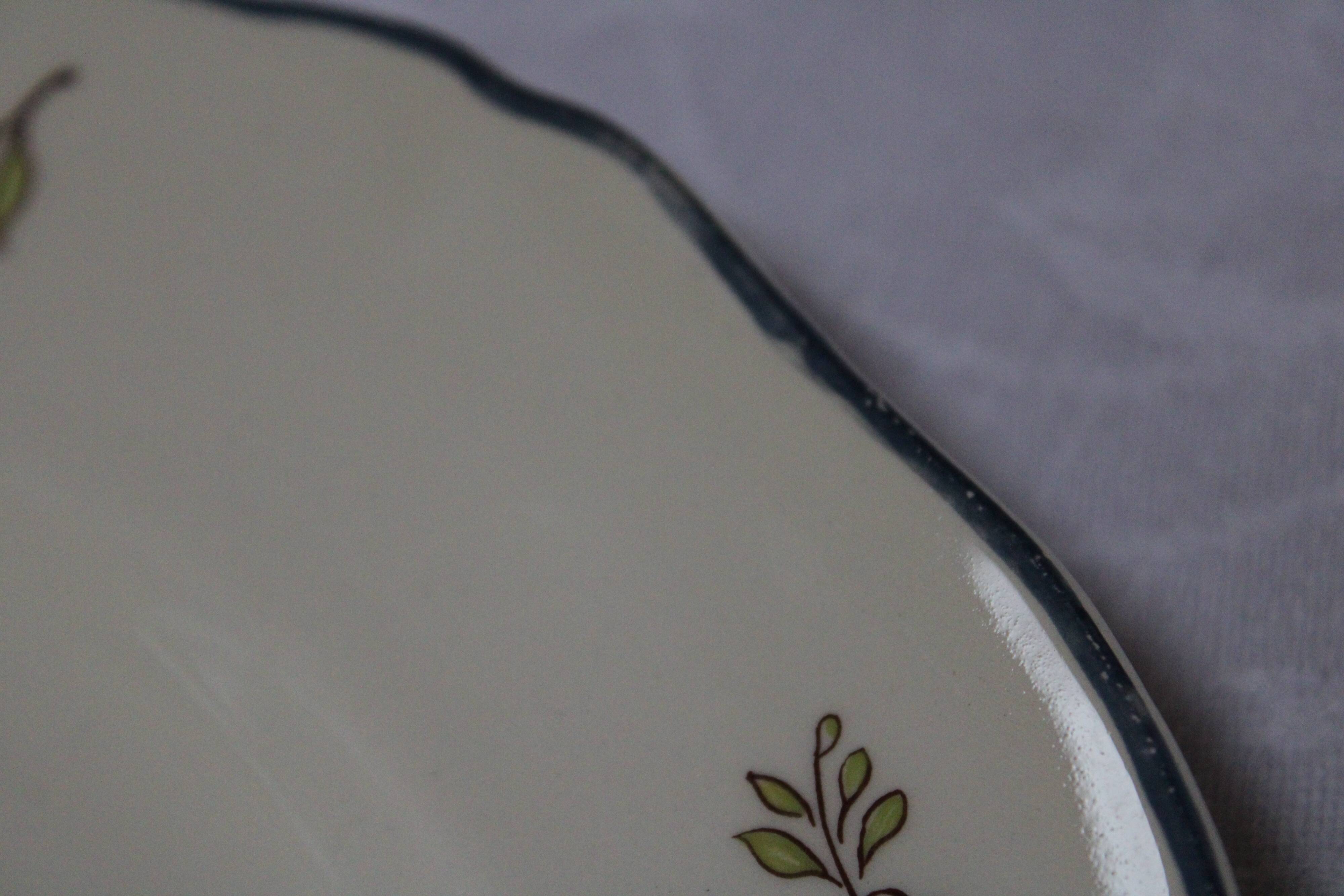 6 Plates Saint-Amand Vieux Delft