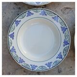 4 plates Hamage & Moulin des Loups