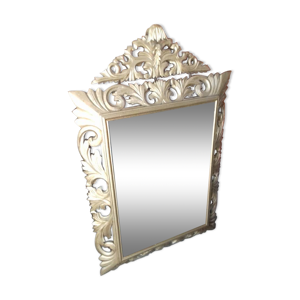 miroir en bois doré
