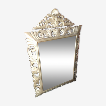 Mirror wooden gold time Napoleon III 121 x 78 cm