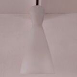Suspension in opaline design 70s