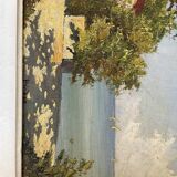 Painting on the azure side