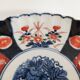 Japanese plate Imari decorated fish