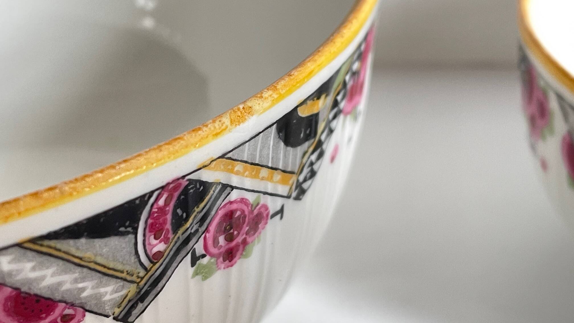 Saladiers mehun decor art deco