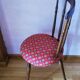 Chaise en bois des années 60