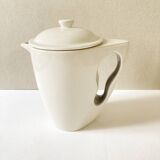 Contemporary earthenware teapot