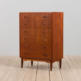 Commode danoise du milieu du siècle en teck, années 1960