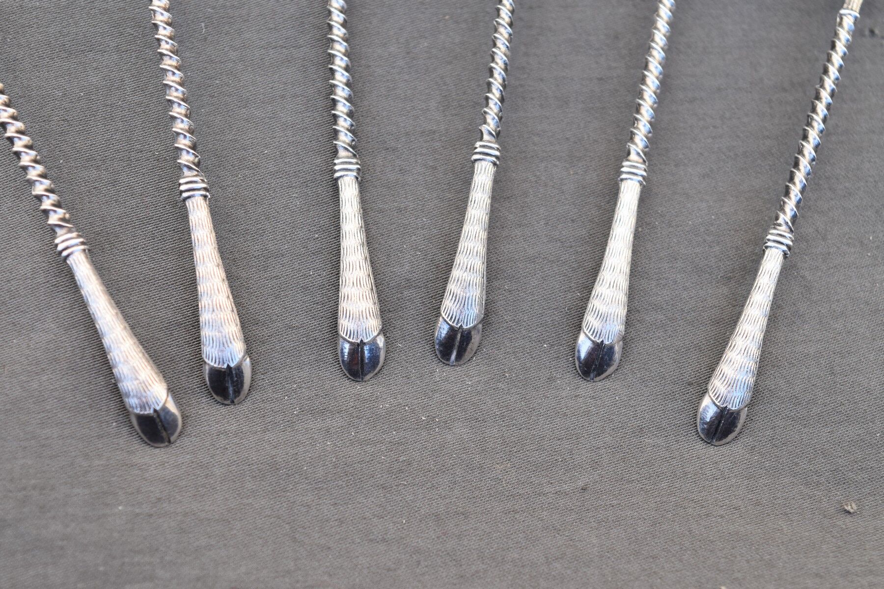 6 petites cuillères a café argent 800 w t b wilhelm binder germany