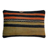 Housse de coussin vintage turque faite à la main, 30 x 50 cm