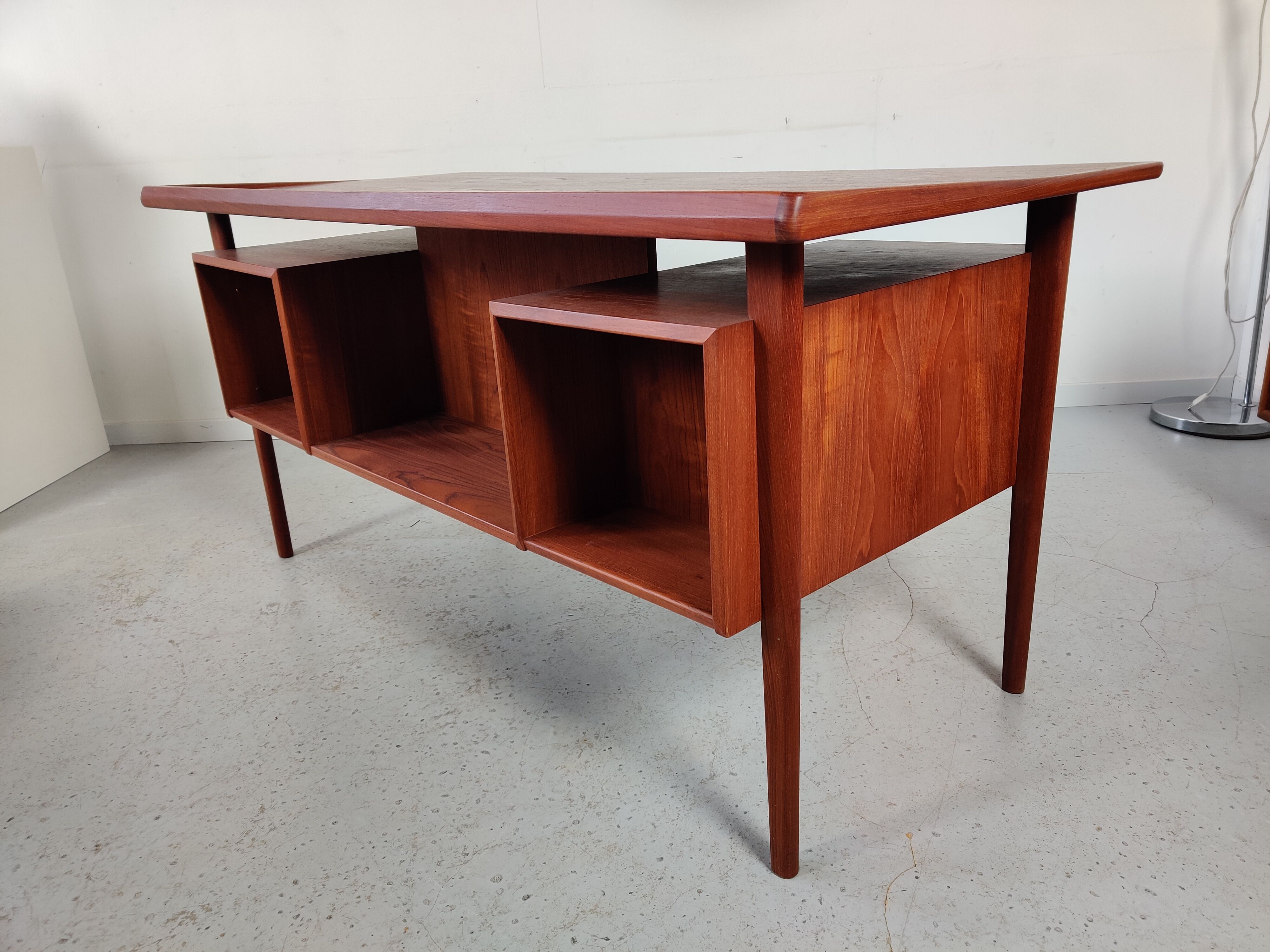 Teak office by Peter Lovig Nielsen, Denmark 60/70