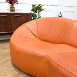 Pumpkin orange canapé