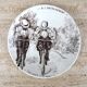 Set of 6 talking dessert plates Sarreguemines