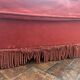 Vintage velvet daybed bench