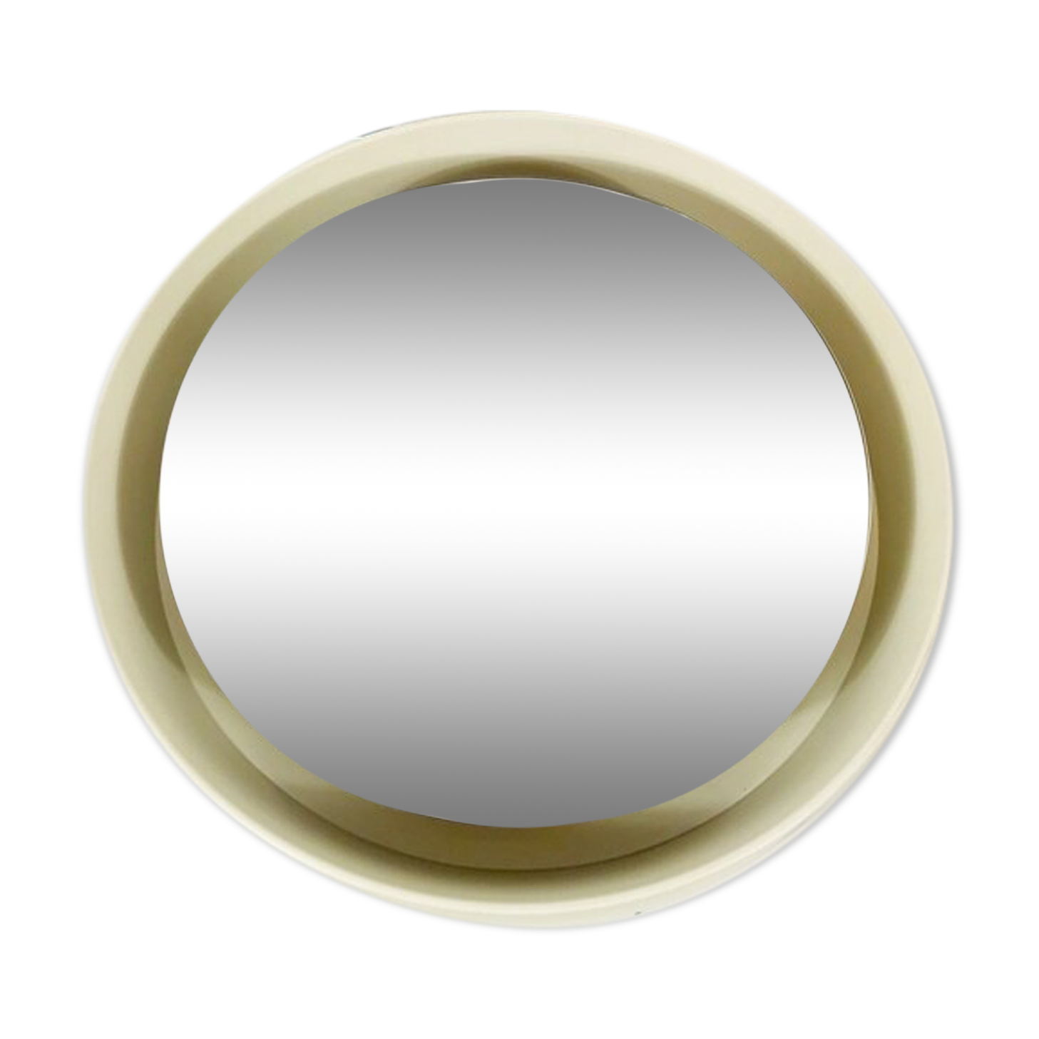 Round illuminated mirror by Schöninger, Germany, 1970s