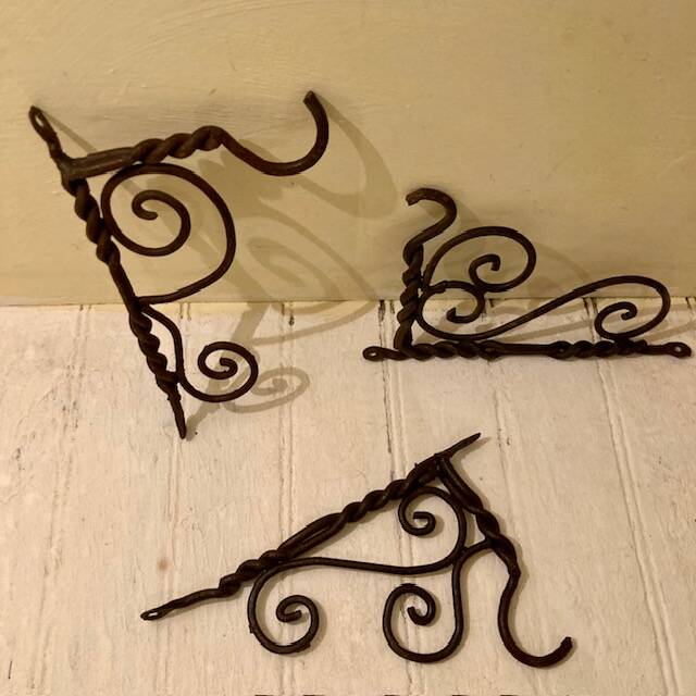 Patères Fer Forgé Torsadé