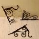 Twisted Wrought Iron Coat Hooks
