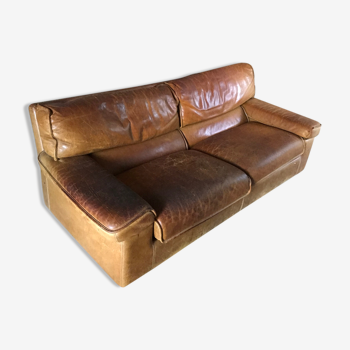 Canape leather Duvivier Made in France