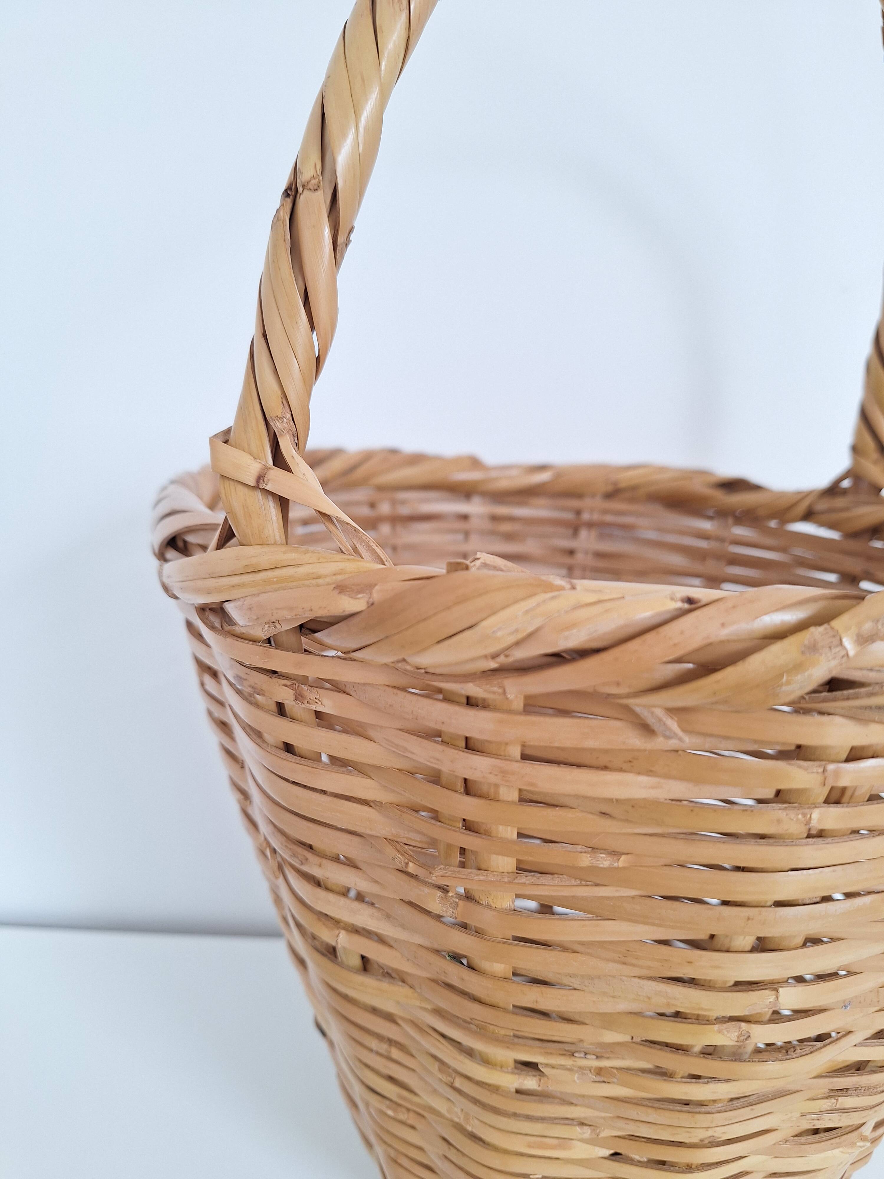 Provencal wicker basket