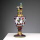 Vintage majolica vase, Gualdo Tadino factory, Italy, 1930s.