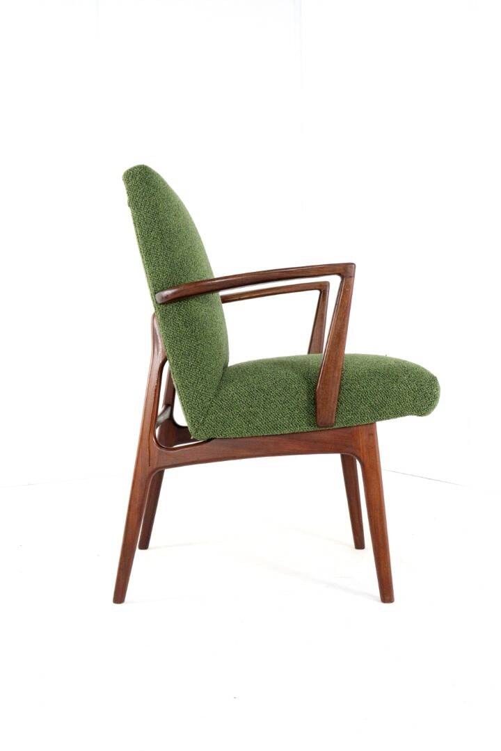 Fauteuil en teck du milieu du siècle 'Oosterhout'
