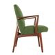 Fauteuil en teck du milieu du siècle 'Oosterhout'
