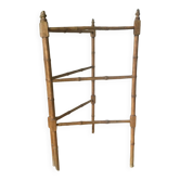 Old wooden towel rack