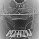 Hairdresser and Art Deco style stool