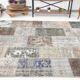 Hand-Made Wool Turkish Vintage Rug