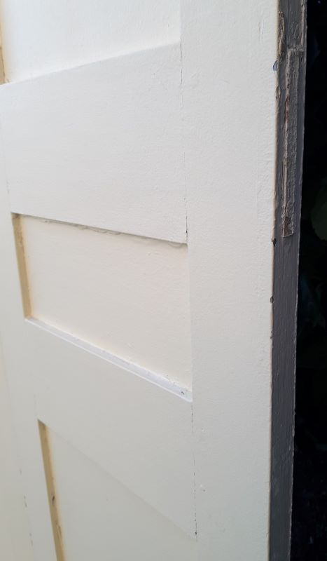 Pair of doors 218,5x92,5cm old closet