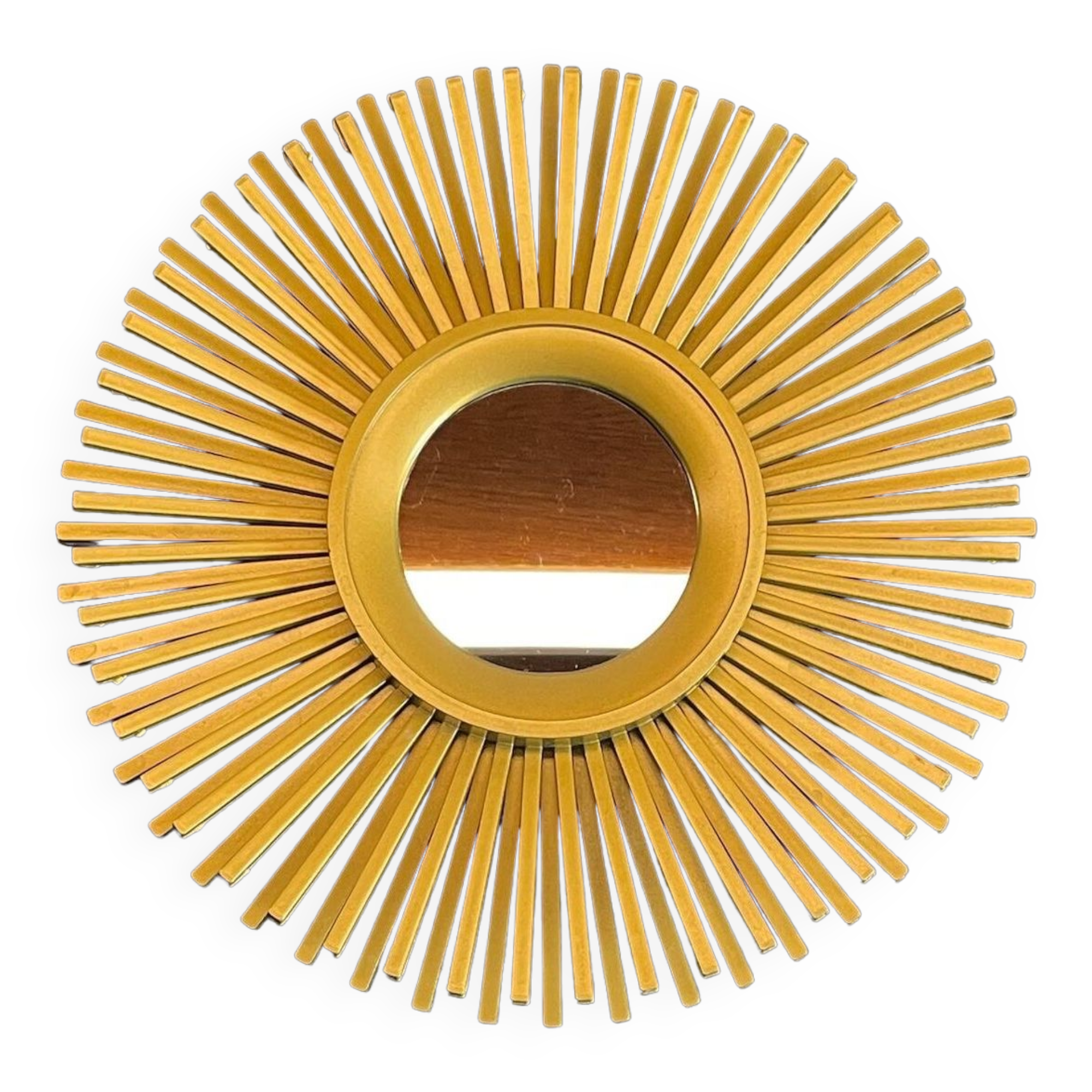 Mirror golden sun vintage style
